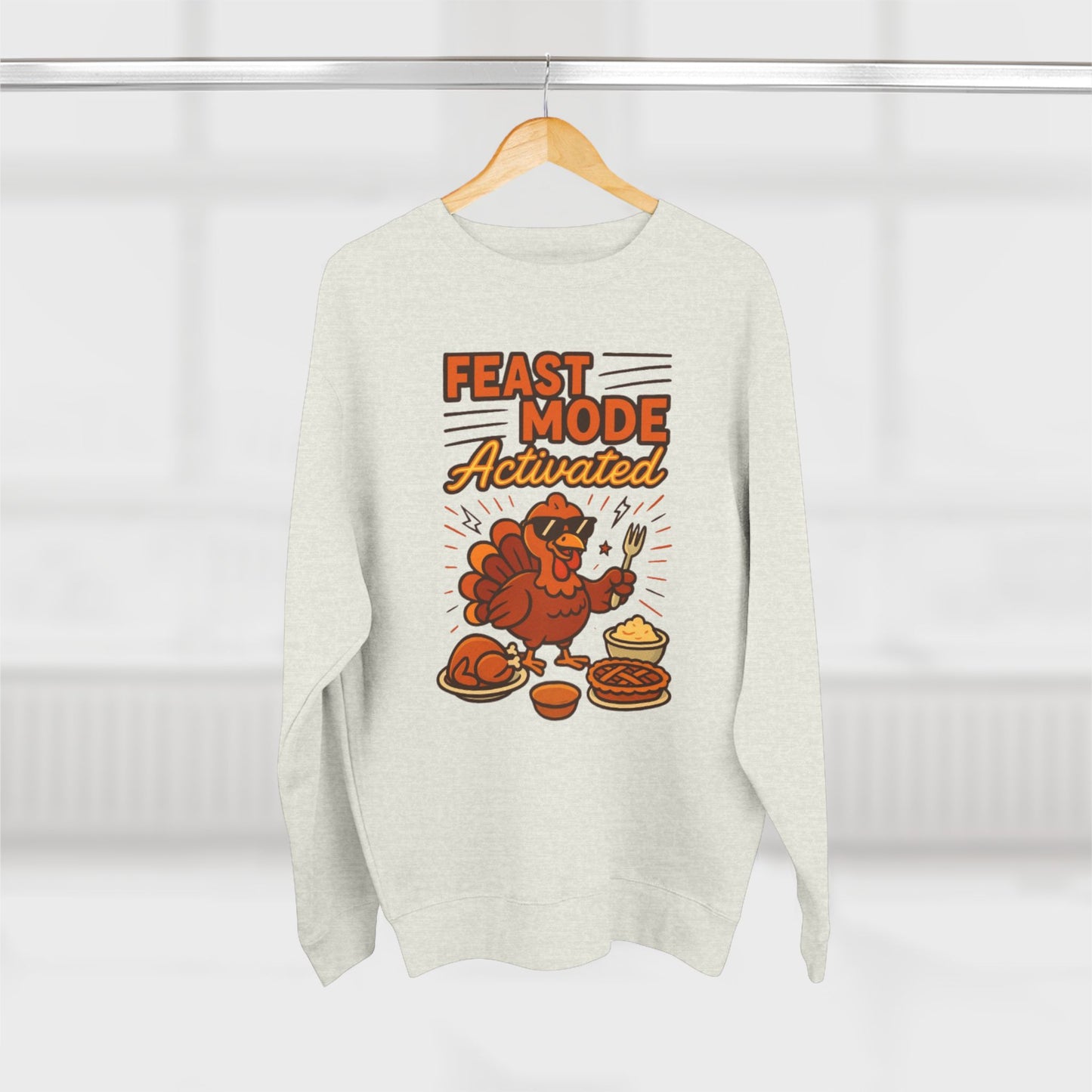 Feast Mode Activated Crewneck Sweatshirt