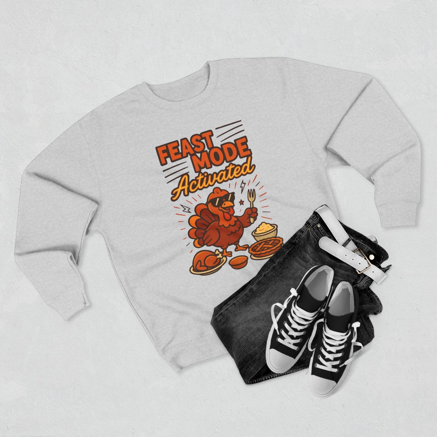 Feast Mode Activated Crewneck Sweatshirt