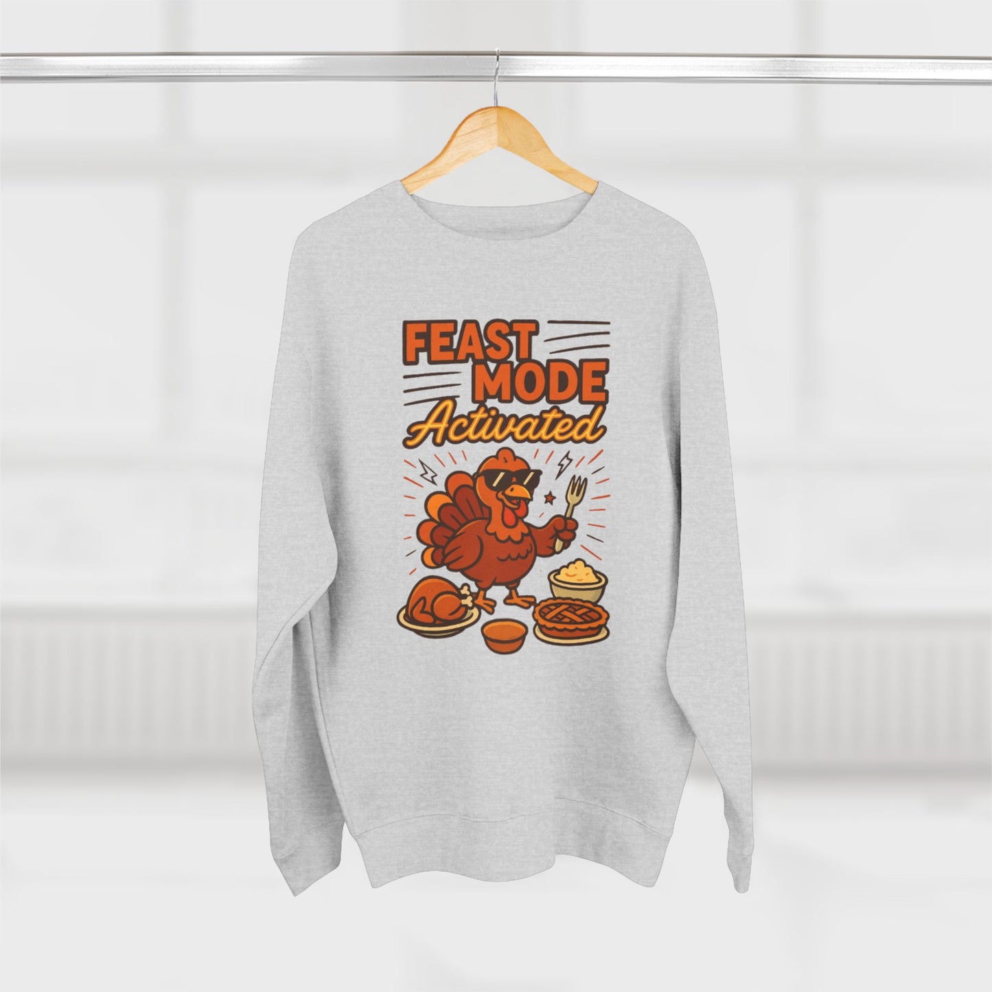 Feast Mode Activated Crewneck Sweatshirt